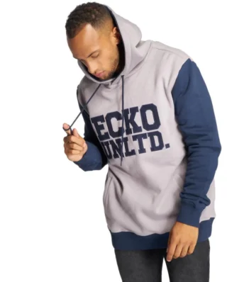 ECKO UNLTD. MEN HOODIE CENTRAL VALLEY IN GREY
