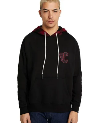 CAYLER AND SONS CSBL PINION CHECK BOX HOODY BLACK