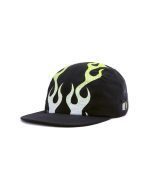CAYLER AND SONS CSBL VISOR DOWN 4 PANEL CAP BLACK SPEED GREEN