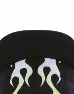 CAYLER AND SONS CSBL VISOR DOWN 4 PANEL CAP BLACK SPEED GREEN - Image 3