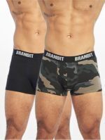 BRANDIT MEN UNDERWEAR LOGO 2ER PACK CAMOUFLAGE