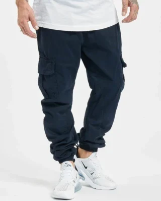 URBAN CLASSICS CARGO JOGGING PANTS 1268 NAVY - UrbanClassics