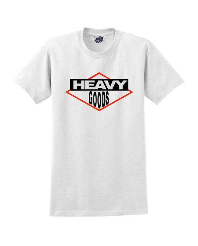 HEAVY GOODS 3 THE HARD WAY T-SHIRT WHITE
