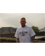 HEAVY GOODS 3 THE HARD WAY T-SHIRT WHITE - Image 3