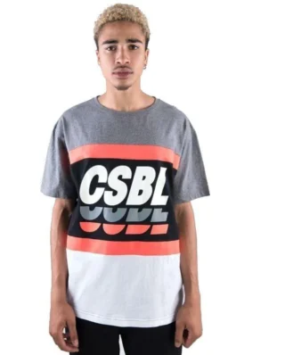 CAYLER AND SONS CSBL CSBLSET TEE DARK HEATHER GREY/BLACK