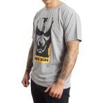 WU WEAR WU FACE MASK T-SHIRT GREY - Image 5
