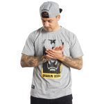 WU WEAR WU FACE MASK T-SHIRT GREY - Image 2