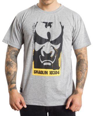 WU WEAR WU FACE MASK T-SHIRT GREY
