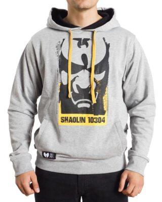 WU WEAR WU FACE MASK HOODIE GREY