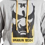 WU WEAR WU FACE MASK HOODIE GREY - Image 4