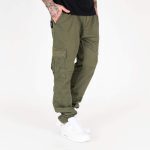 AMSTAFF SARGE CARGOPANTS OLIVE - Image 4