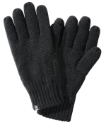 BRANDIT KNITTED GLOVES BLACK