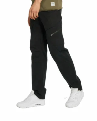 BRANDIT ADVEN SLIM FIT TROUSERS BLACK 9470.2 - Brandit