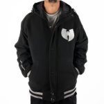 WU WEAR METHOD MAN MELTON JACKET BLACK - Image 2
