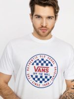 VANS T-SHIRT OG CHECKER WHITE - Image 2