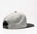 VANS DROP V II SNAPBACK HEATHER GREY/BLACK VN0A36ORHGB1 - Image 4