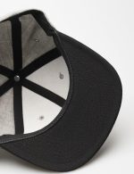 VANS DROP V II SNAPBACK HEATHER GREY/BLACK VN0A36ORHGB1 - Image 3