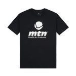 MTN BASIC LOGO FRONT T-SHIRT BLACK - Image 2
