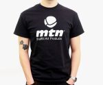 MTN BASIC LOGO FRONT T-SHIRT BLACK