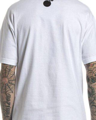 THE HUNDREDS FOREVER SLANT LOGO T-SHIRT WHITE - THE HUNDREDS