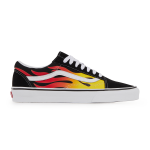 VANS UA OLD SKOOL (FLAME) VN0A38G1PHN1 BLACK/BLACK/TR WHT