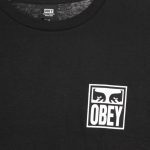OBEY EYES ICON 2 BASIC T-SHIRT BLACK - Image 4