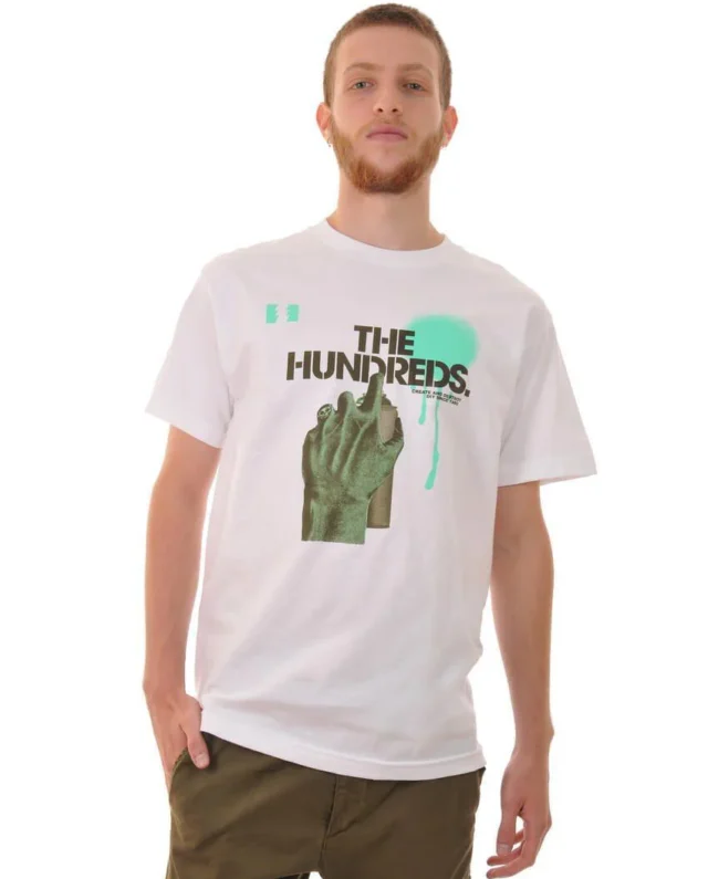 THE HUNDREDS SUNSET T-SHIRT WHITE