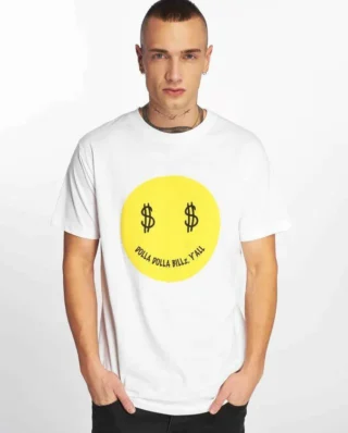 MISTER TEE DOLLA SMILE TEE MT982 WHITE