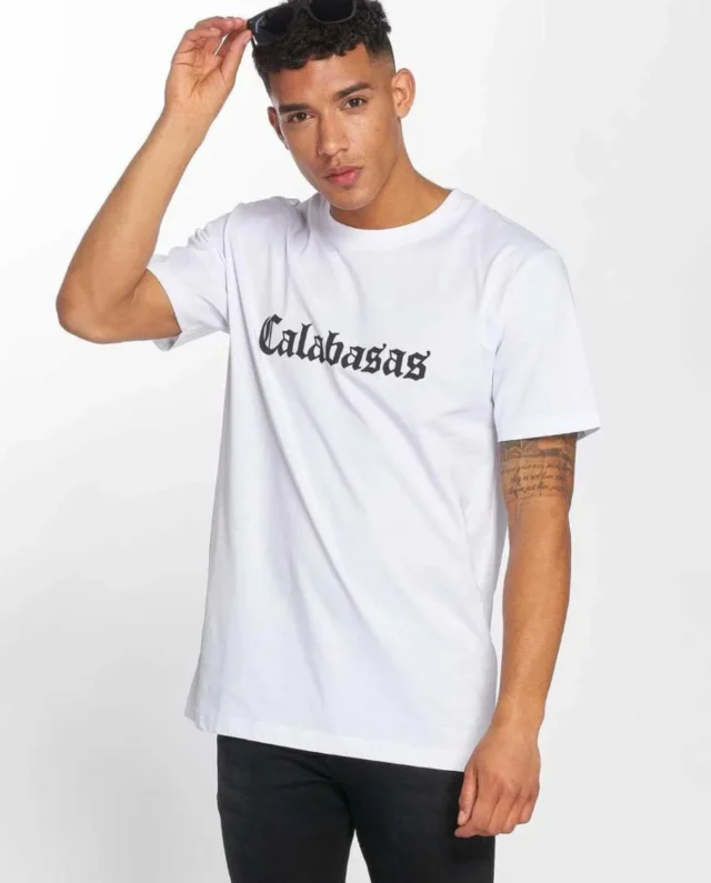TURNUP T-SHIRT CALABASAS TU026 WHITE
