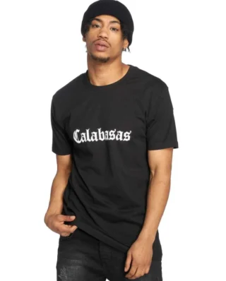 TURNUP MEN T-SHIRT CALABASAS TU026 BLACK
