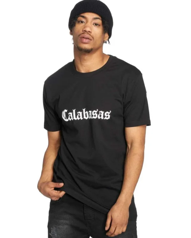 TURNUP MEN T-SHIRT CALABASAS TU026 BLACK