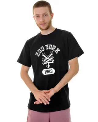 ZOO YORK BEVELLED ARCH T-SHIRT BLACK