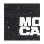 MONTANA TYPO LOGO STARS COTTON BAG BLACK - Image 3