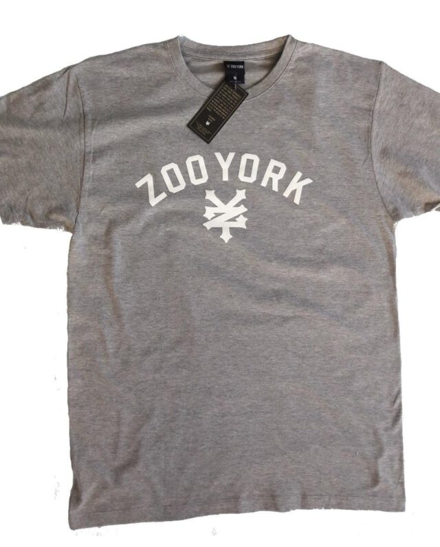ZOO YORK IMMERGRUEN T-SHIRT HEATHER GREY