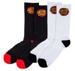 SANTA CRUZ CLASSIC DOT SOCKS ASSORTED (2 PACK) 42-46 SCA-SCK-0115 - Image 2