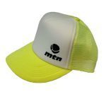 MTN TRUCKER CAP WHITE FLUO YELLOW