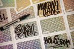 MONTANA 3D HOLOGRAM EGGSHELL STICKER 50 PIECES - Image 2