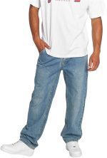 DANGEROUS DNGRS LOOSE FIT JEANS BROTHER LIGHT BLUE