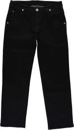 DANGEROUS DNGRS LOOSE FIT JEANS BROTHER BLACK - Image 6