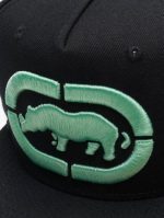 ECKO UNLTD. SNAPBACK CAP BASE IN BLACK MINT - Image 2