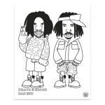 URBAN MEDIA HIP HOP COLORING BOOK - EAST COAST EDITION - Image 3