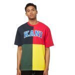 KARL KANI SERIF BLOCK TEE MULTICOLOR