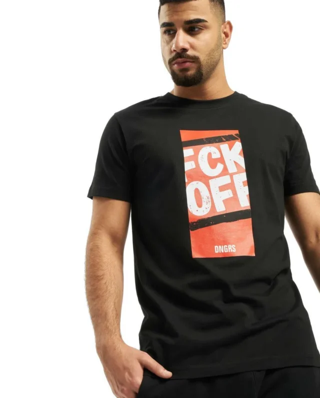 Dangerous DNGRS T-Shirt Fck Off black