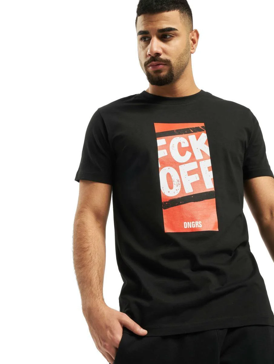 Dangerous DNGRS T-Shirt Fck Off black