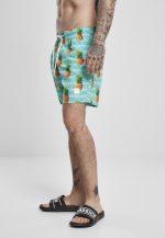Urban Classics TB2679 Pattern Swim Shorts pineapple aop - Image 3