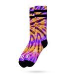 AMERICAN SOCKS TIE DYE PASSIONFRUIT-MID HIGH