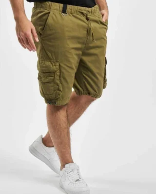 URBAN CLASSICS DOUBLE POCKET CARGO SHORTS TB3699 SUMMEROLIVE