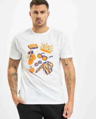 CAYLER AND SONS WL BIG ELEMENTS TEE WHITE