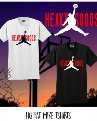 HEAVY GOODS FAT MIKE T-SHIRT WHITE - Heavy Goods