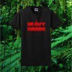 HEAVY GOODS GET TO THE CHOPPA T-SHIRT BLACK - Image 2